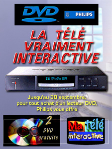 Fausse publicité pour Ma Télé Interactive sur DVD